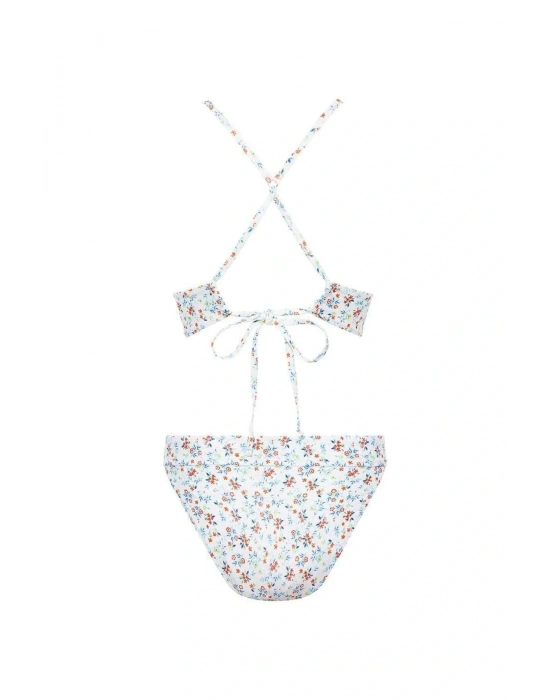 Kadın Beyaz Bikini Takım