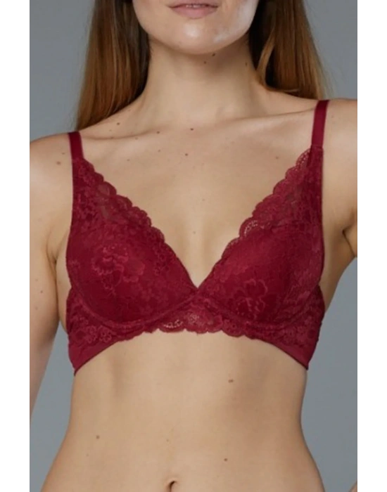 Kadın Dantelli Balenli Sütyen