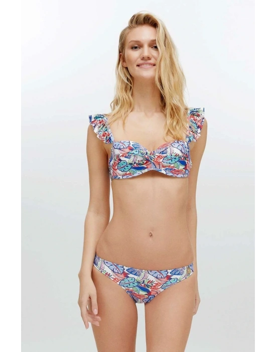 Kadın Desenli Bikini Takım