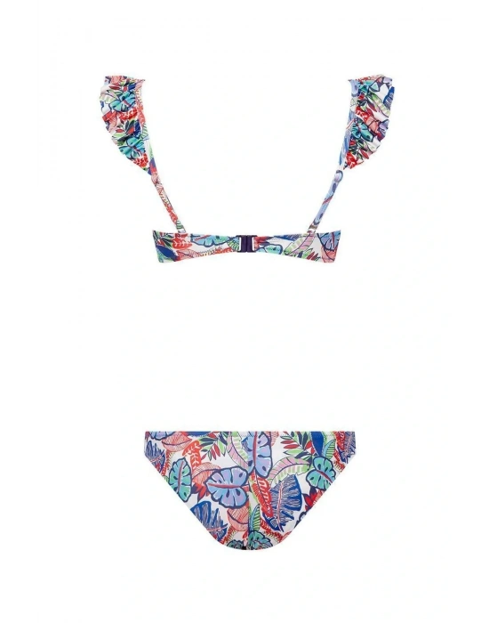 Kadın Desenli Bikini Takım