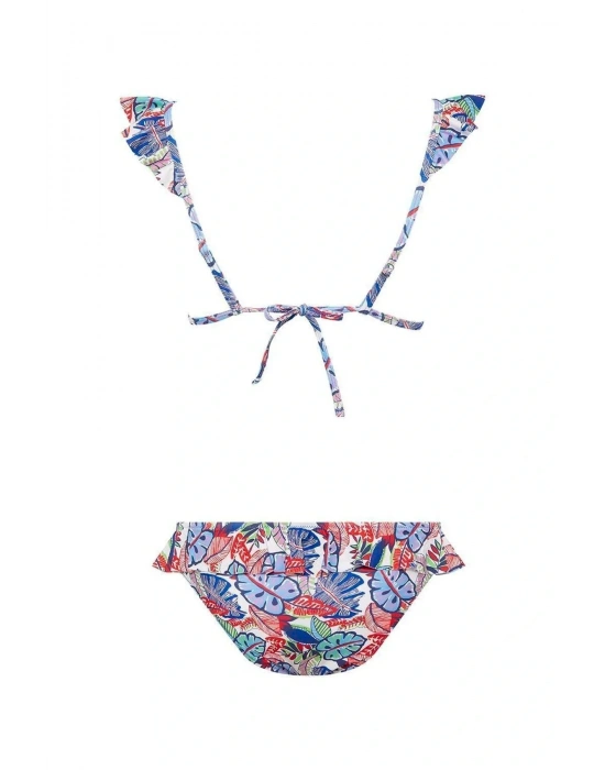 Kadın Desenli Bikini Takım