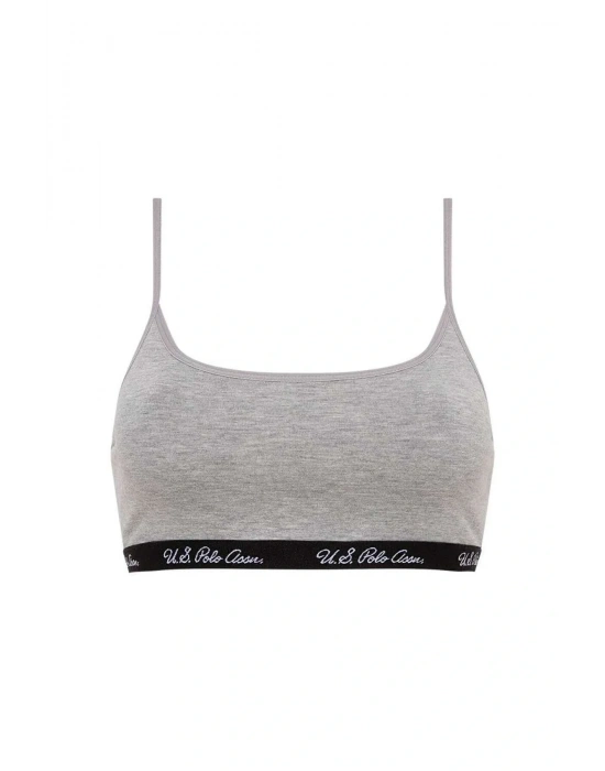 Kadın Gri Melanj Büstiyer Slip Takım 68000