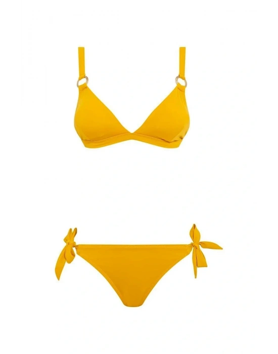 Kadın Hardal Bikini Takım