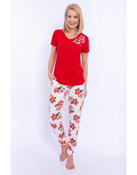 Kadın Ikili Takım Kırmızı