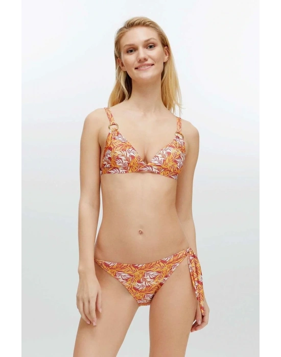 Kadın Kiremit Bikini Takım