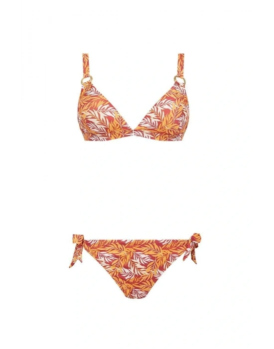 Kadın Kiremit Bikini Takım