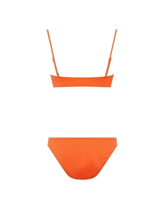 Kadın Kiremit Bikini Takım