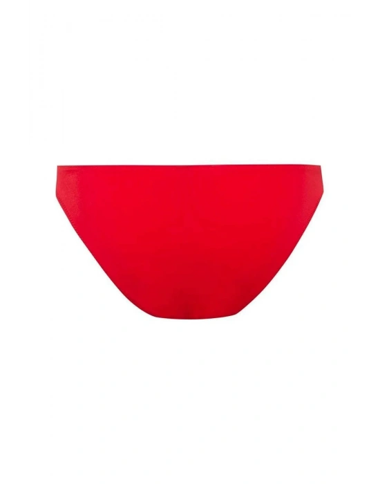 Kadın Kırmızı Ince Kenar Bikini Alt