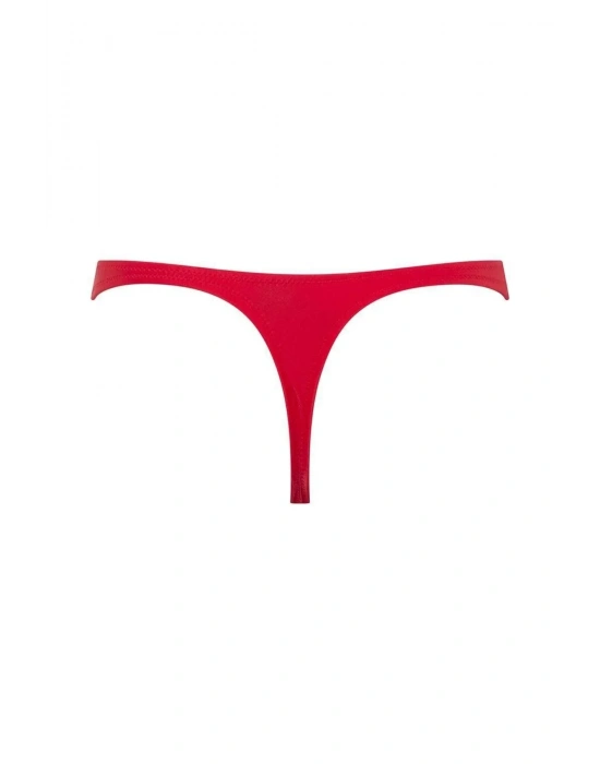 Kadın Kırmızı String Bikini Altı