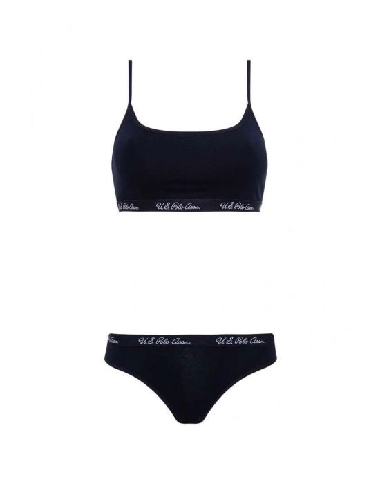 Kadın Lacivert Büstiyer Slip Takım 68000