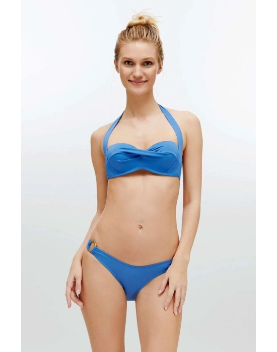 Kadın Mavi Bikini Takım