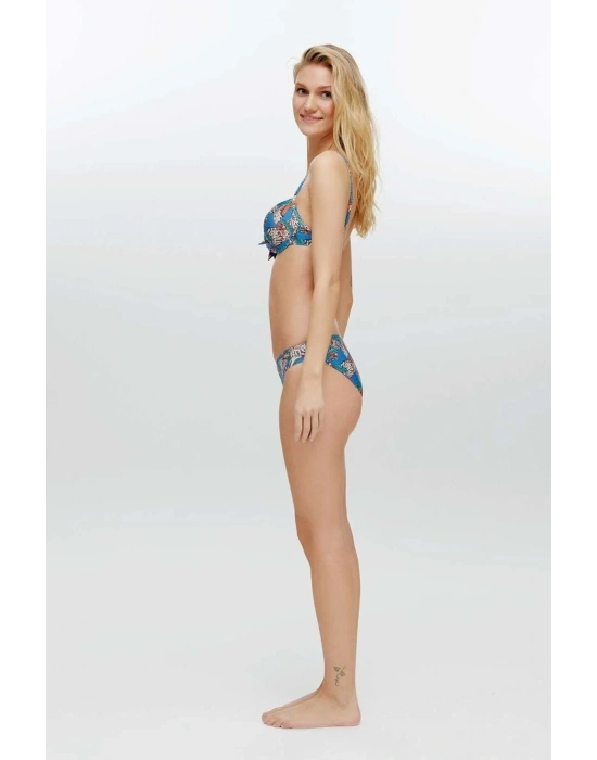 Kadın Mavi Bikini Takım
