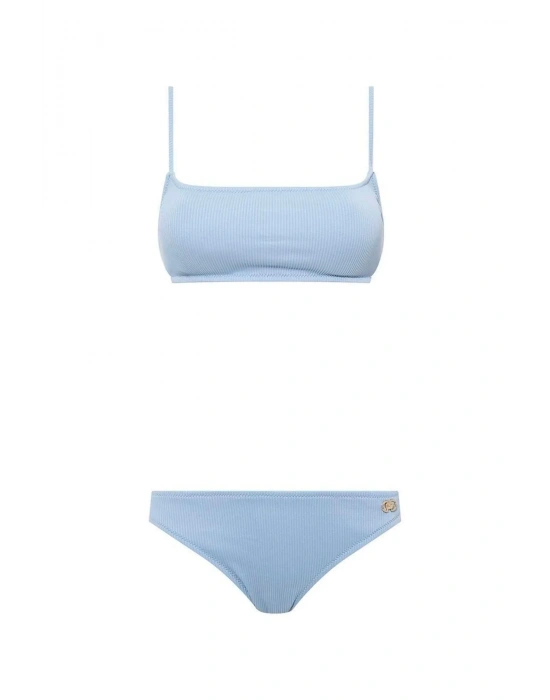 Kadın Mavi Bikini Takım