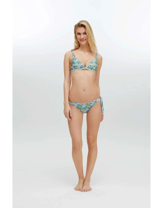 Kadın Mavi Bikini Takım