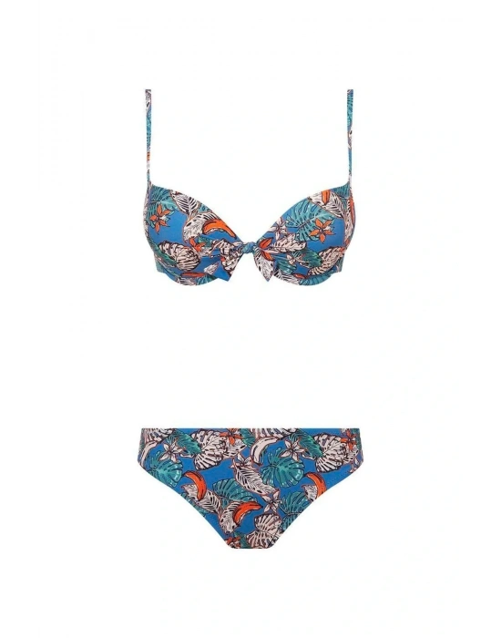 Kadın Mavi Bikini Takım