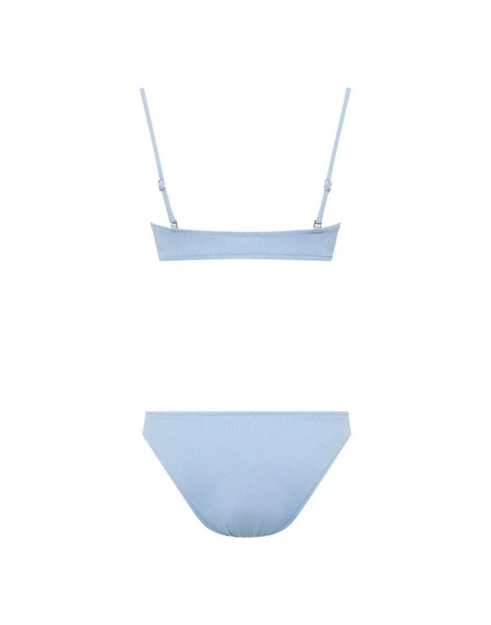 Kadın Mavi Bikini Takım