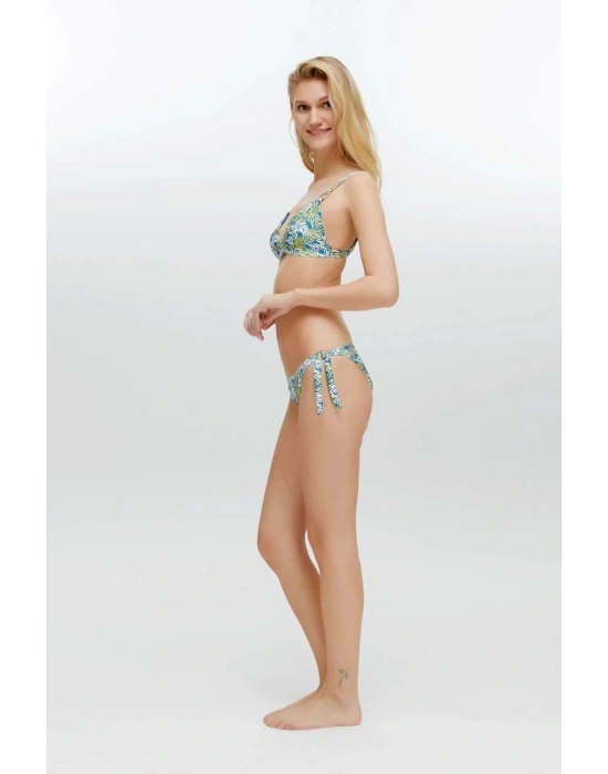 Kadın Mavi Bikini Takım