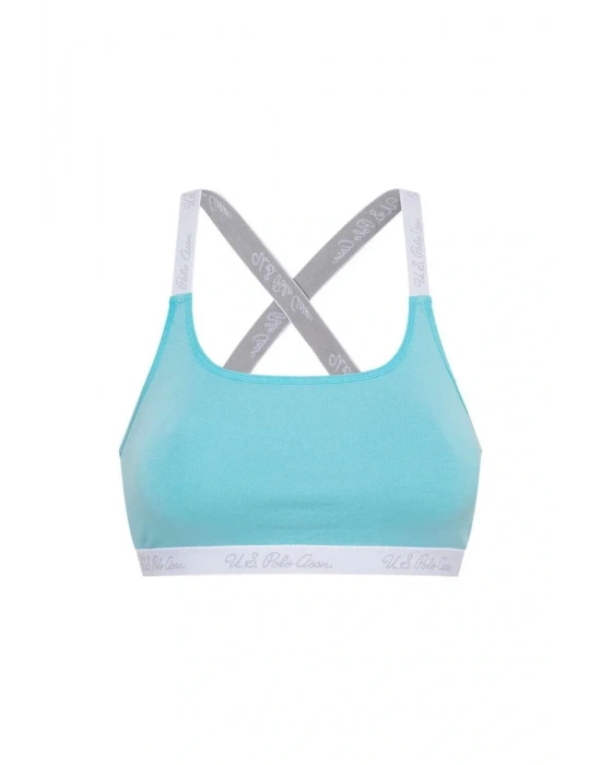 Kadın Mint Çapraz Askılı Büstiyer 68001