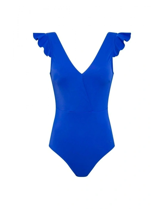 Kadın Saks Mavi Mayo