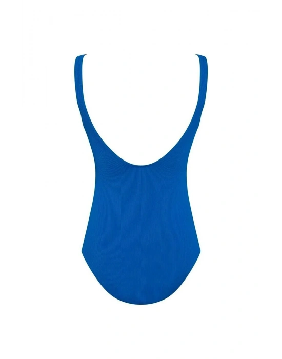 Kadın Saks Mavi Mayo