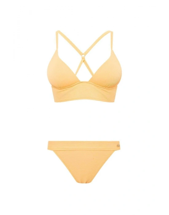 Kadın Sarı Bikini Takım