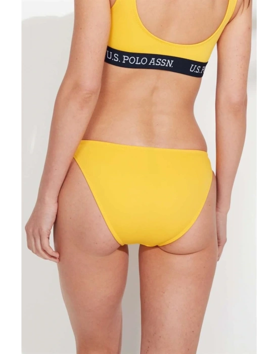 Kadın Sarı Ince Kenar Bikini Alt