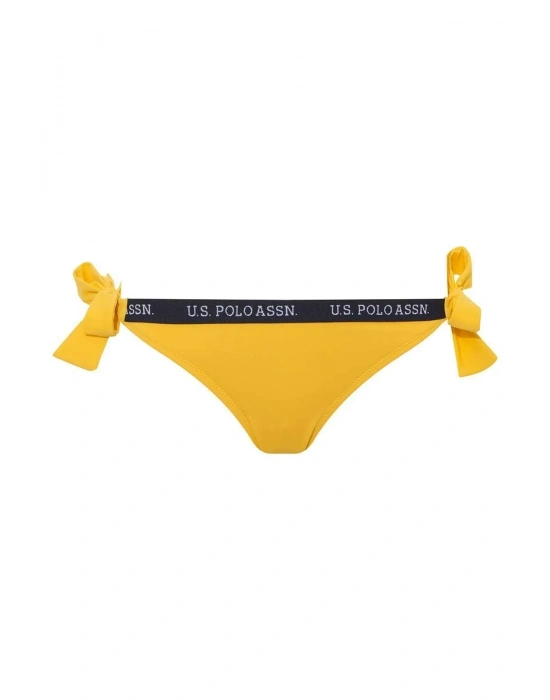 Kadın Sarı Kalın Ipli Bikini Alt