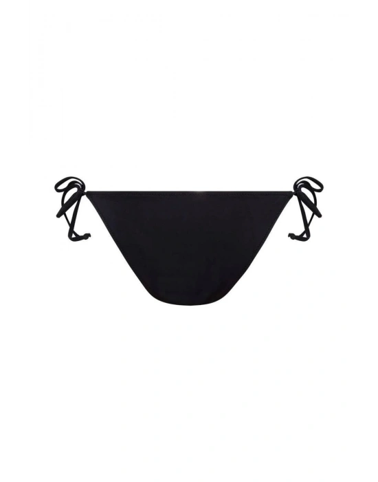 Kadın Siyah Ipli Bikini Alt