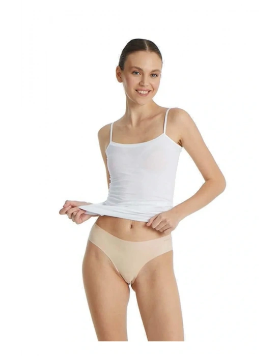 Kadın Ten Slip Külot 1657