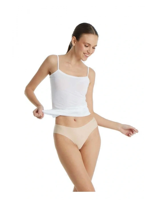 Kadın Ten Slip Külot 1657