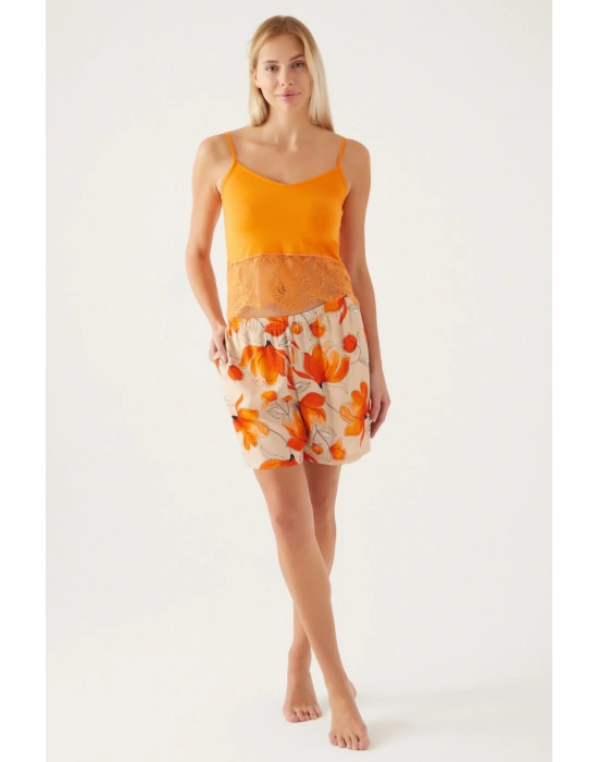 Kadın Turuncu 3lü Takım