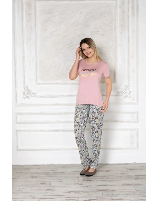 Kadın Yazlık Pijama Takımı 78-75