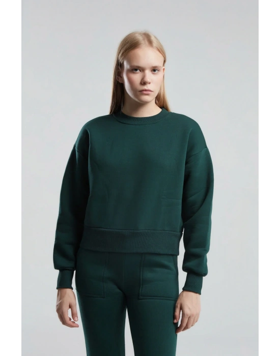Kadın Yeşil Sweatshirt