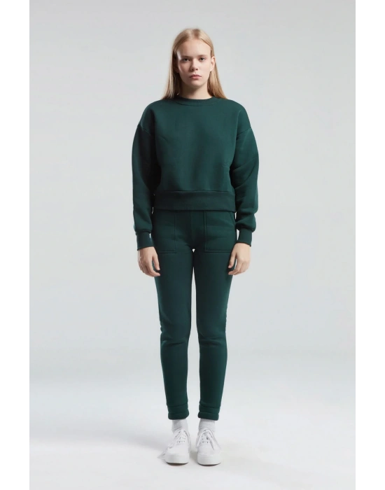 Kadın Yeşil Sweatshirt