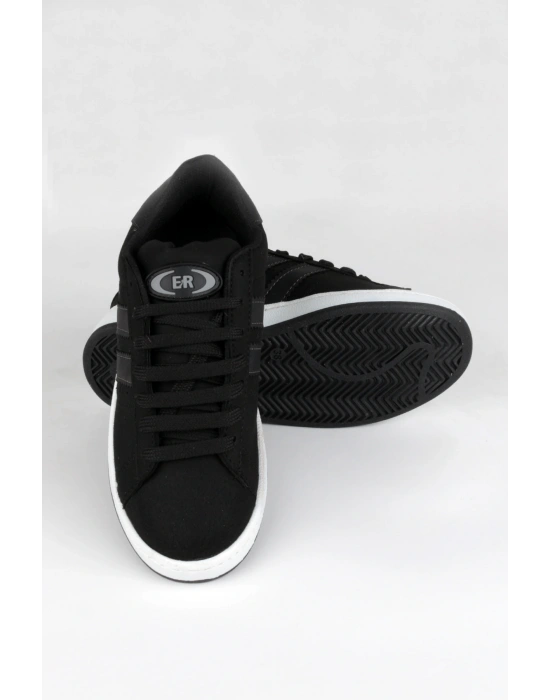 Kaydırmaz Taban Günlük Spor Ayakkabı Siyah