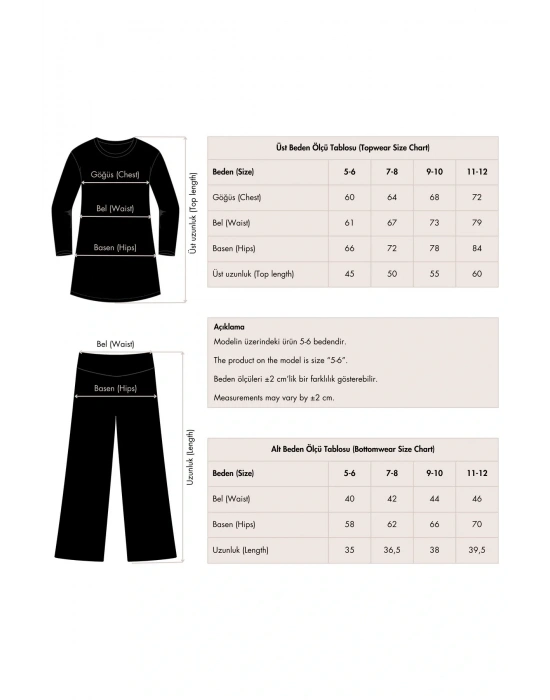 Kıl Biye Süslemeli Sıfır Kol Çocuk Mayo