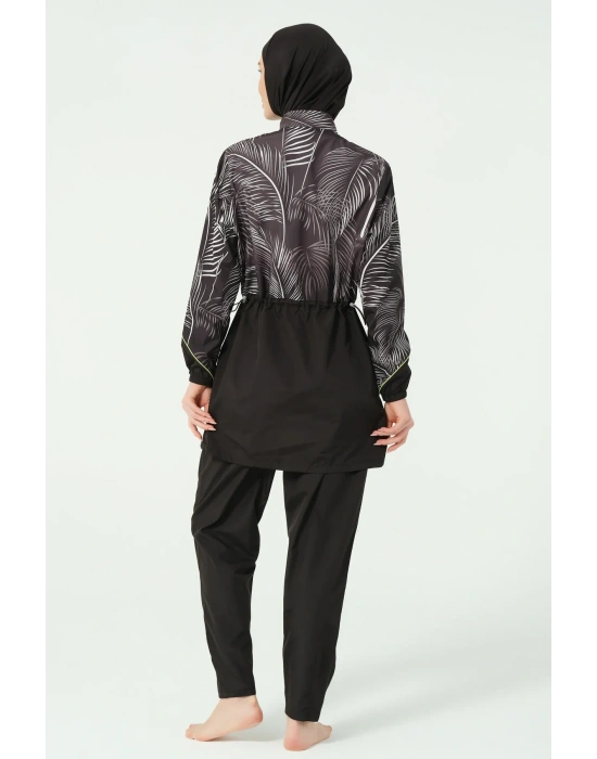 Kıl Biye Süslemeli Tesettür Mayo