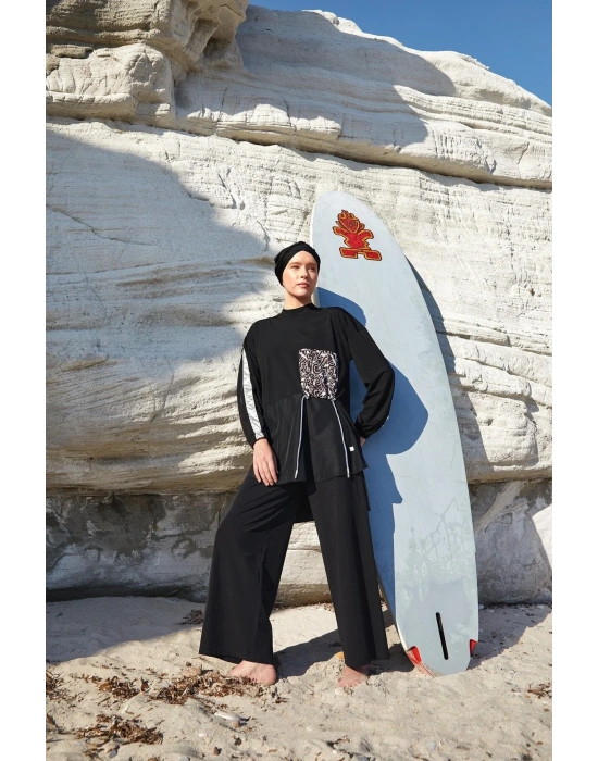 Kınley Uzun Kollu Tesettür Mayo 1117