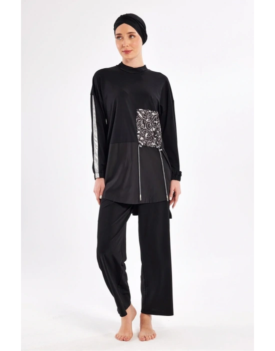 Kınley Uzun Kollu Tesettür Mayo 1117