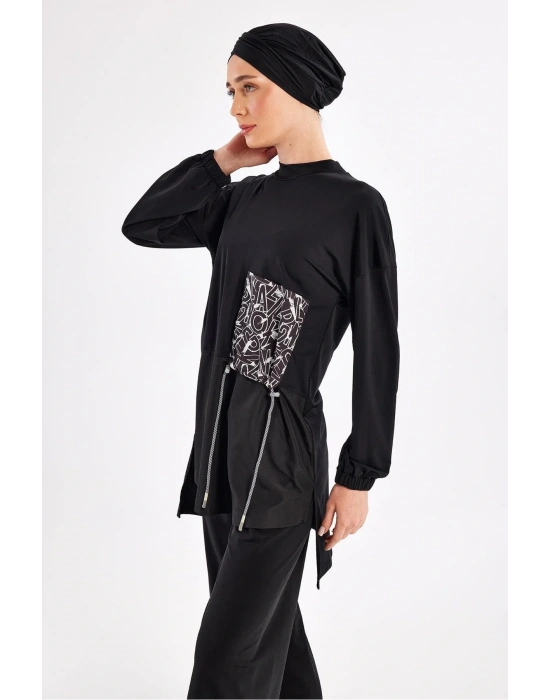 Kınley Uzun Kollu Tesettür Mayo 1117