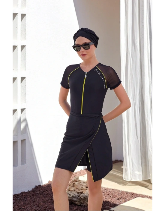 Kısa Kollu Tesettür Mayo