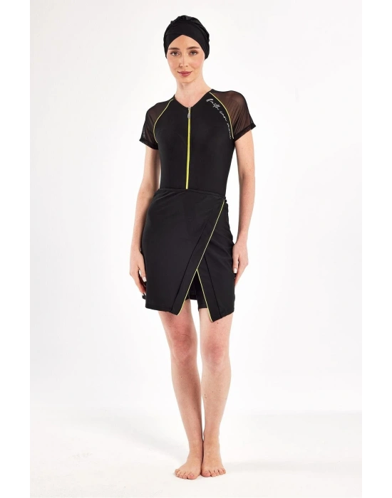 Kısa Kollu Tesettür Mayo