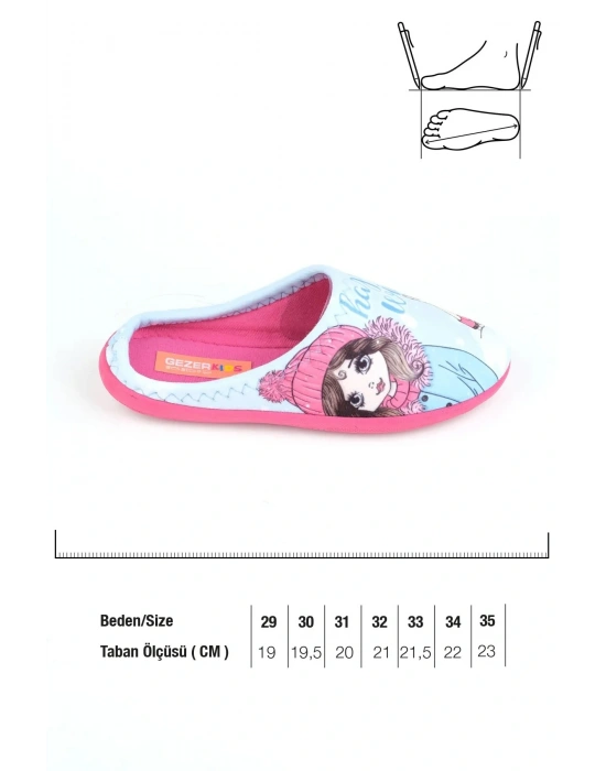 Kışlık Kız Çocuk Ev Terlik