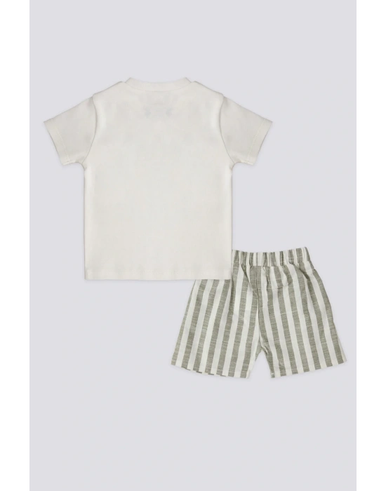 Kız Bebek Beyaz 2li Bebek Takım