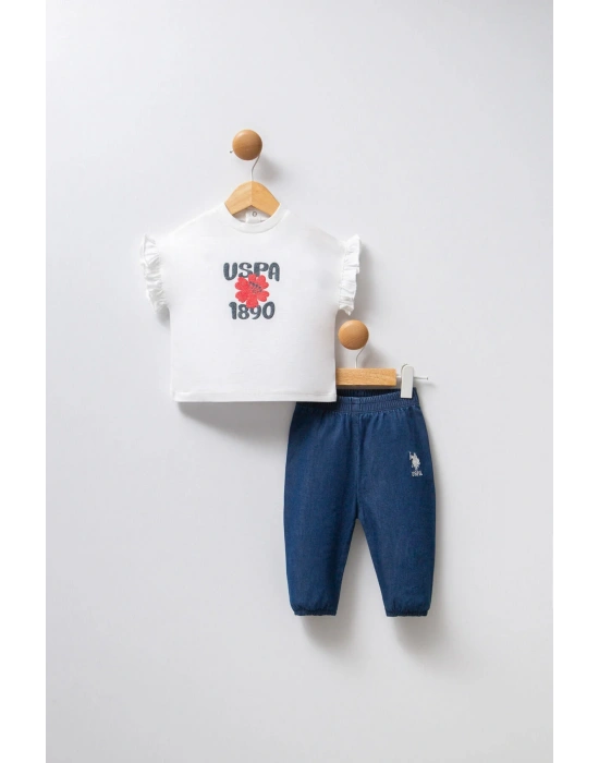 Kız Bebek Beyaz Bebek Takım