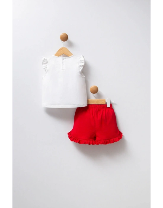 Kız Bebek Beyaz Bebek Takım