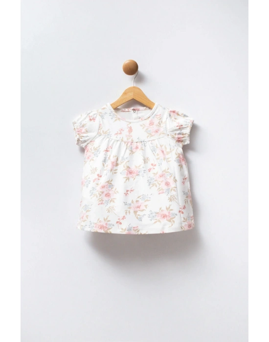 Kız Bebek Beyaz Elbise