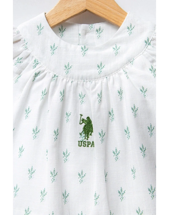 Kız Bebek Beyaz Elbise