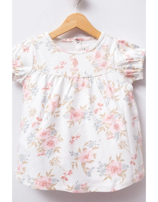 Kız Bebek Beyaz Elbise