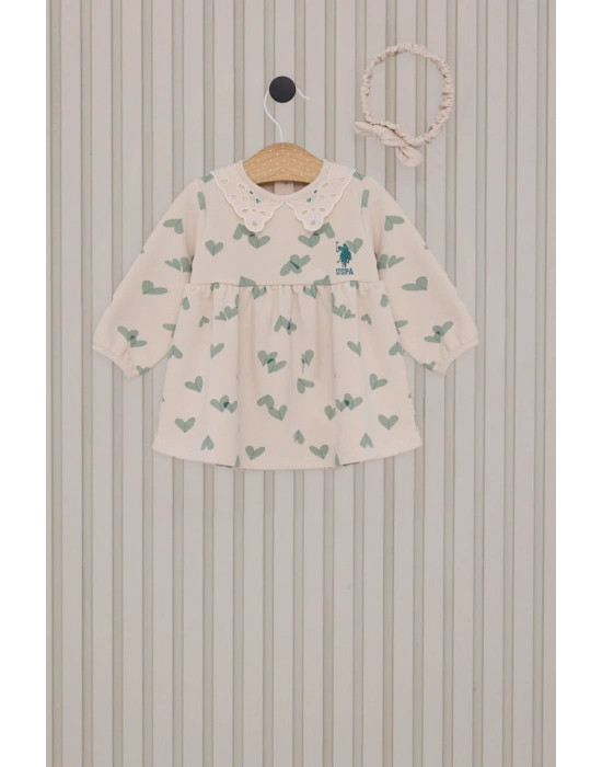 Kız Bebek Kahverengi Elbise